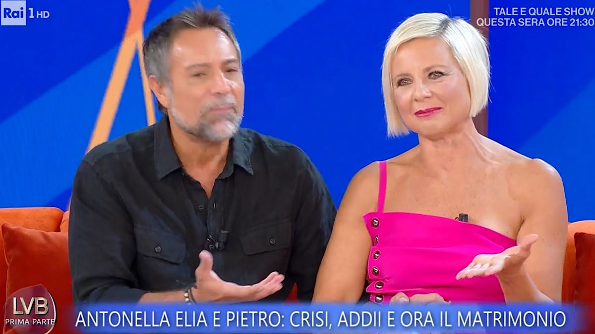 Foto Antonella Elia Pietro Delle Piane La volta buona