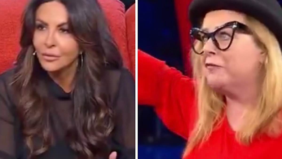 Foto Sabrina Ferilli insultata