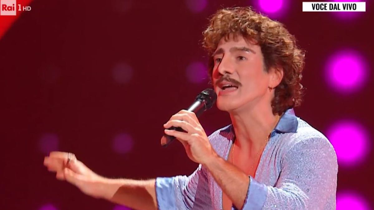 Foto Samuele Cavallo a Tale e Quale Show
