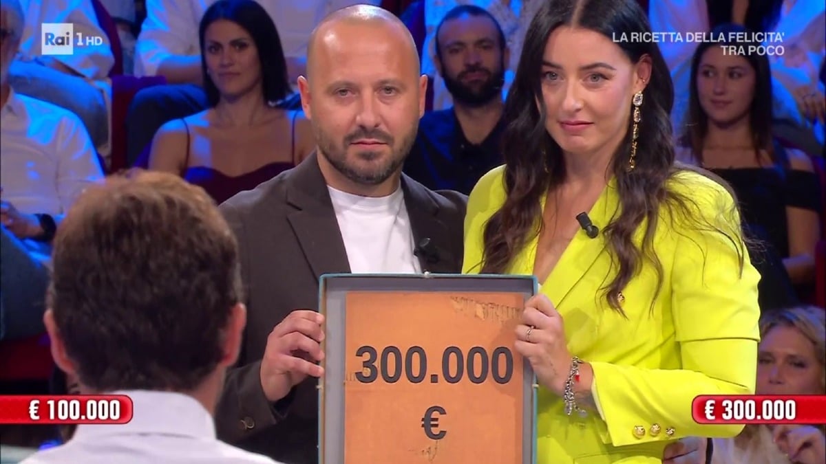 foto affari tuoi vincita