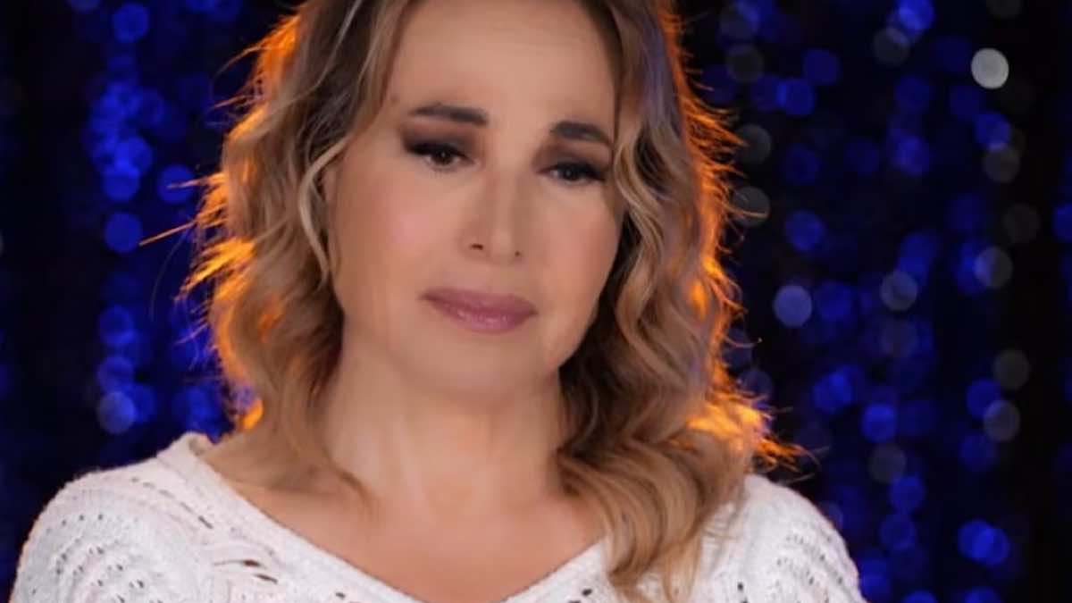 Foto Barbara d’Urso lacrime