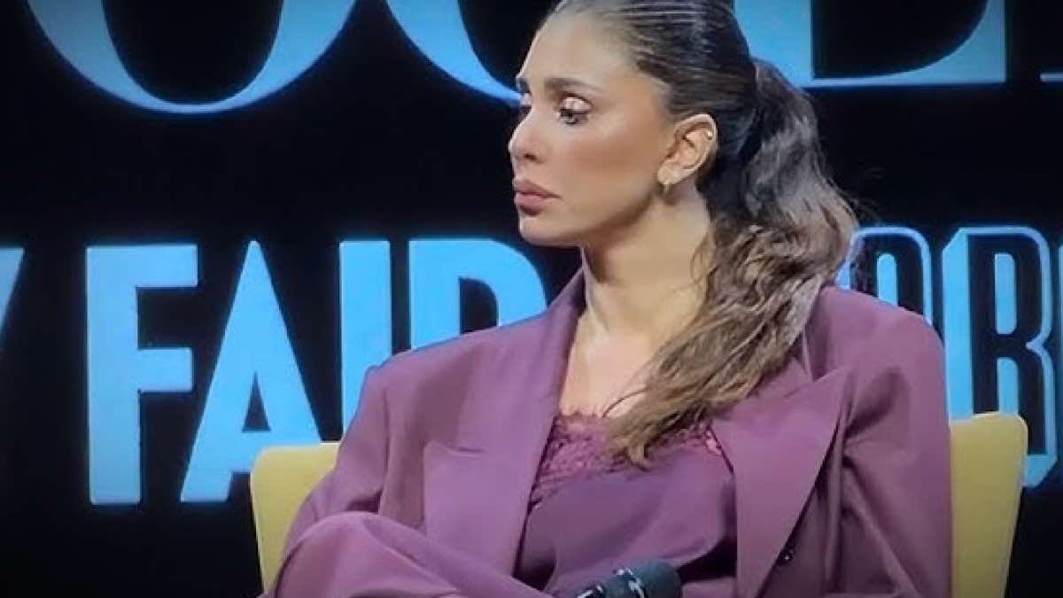 Foto Belen Rodriguez condizioni