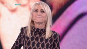 Foto Luciana Littizzetto commossa