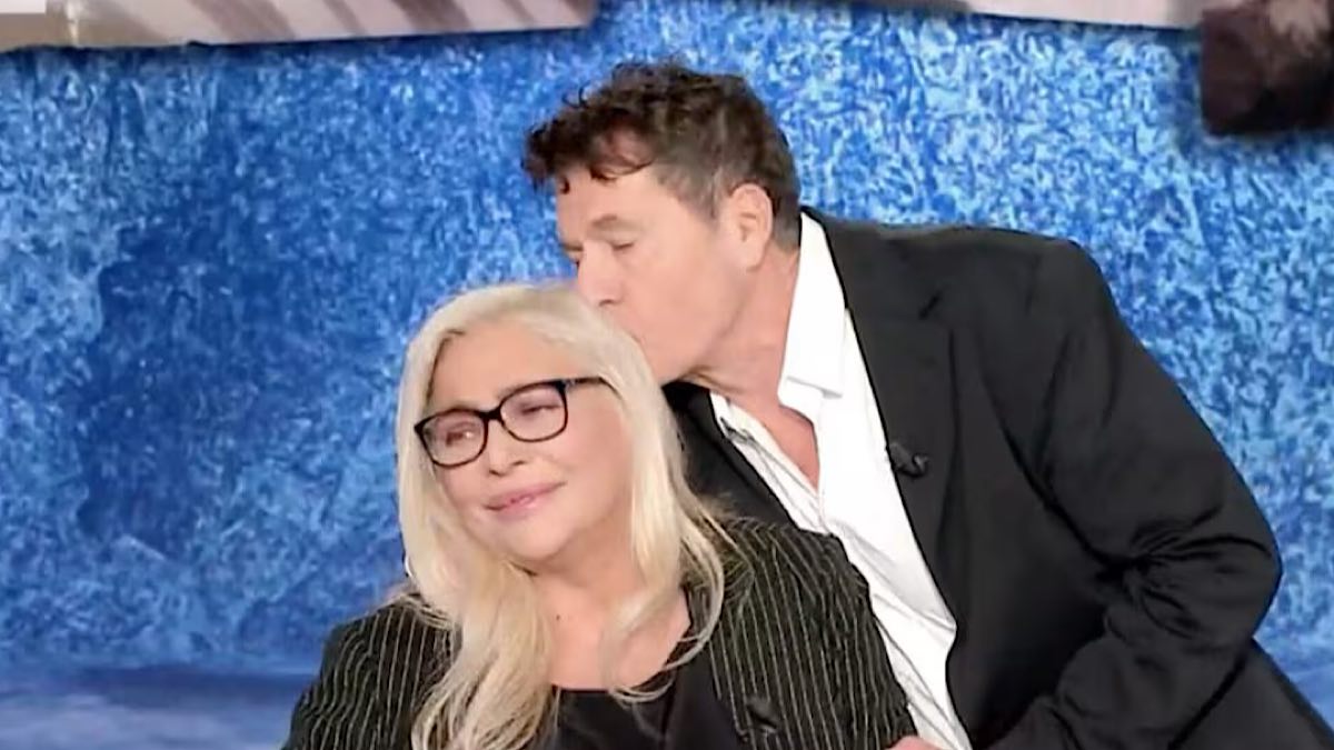 Foto Mara Venier Teo Mammucari Rai1