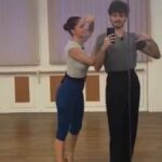 Andrea Delogu in sala prove a Ballando: l’incontro con Nikita (VIDEO)