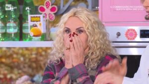 foto Antonella clerici gaffe