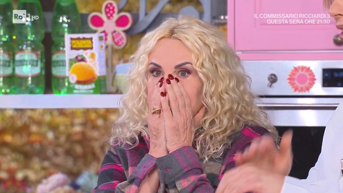 foto Antonella clerici gaffe