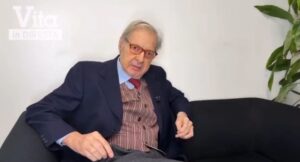 foto vittorio sgarbi vita in diretta