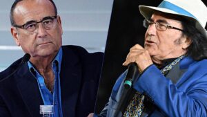 Foto Carlo Conti Al Bano collage