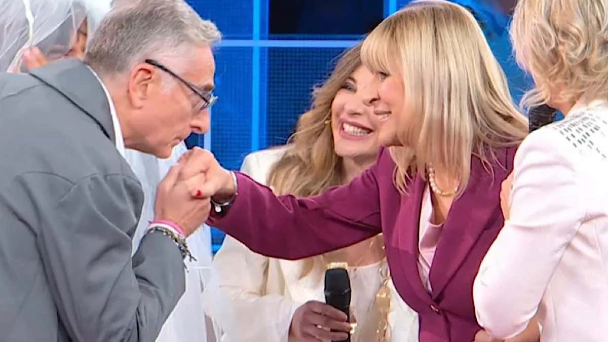 Foto Gemma Galgani e Paolo Bonolis