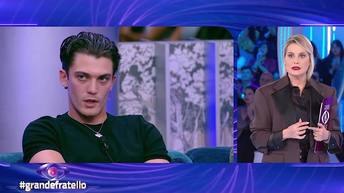 Foto Jonas tensione Simona Ventura