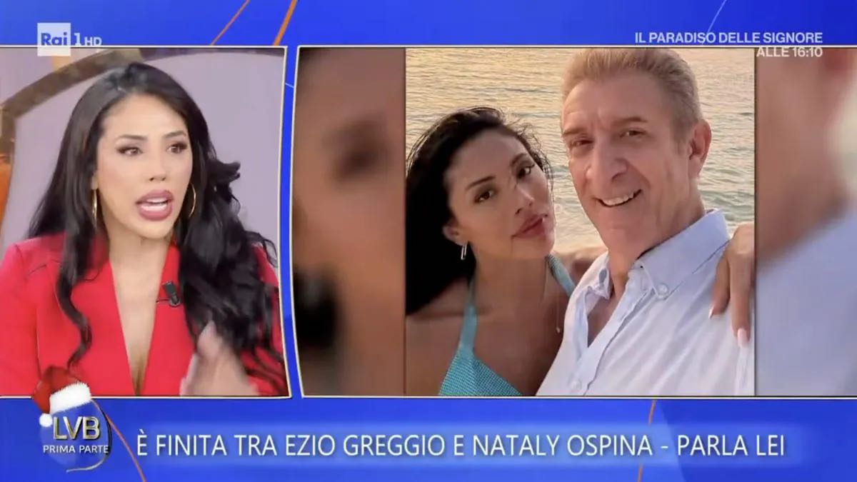 Foto Nataly Ospina ed Ezio Greggio