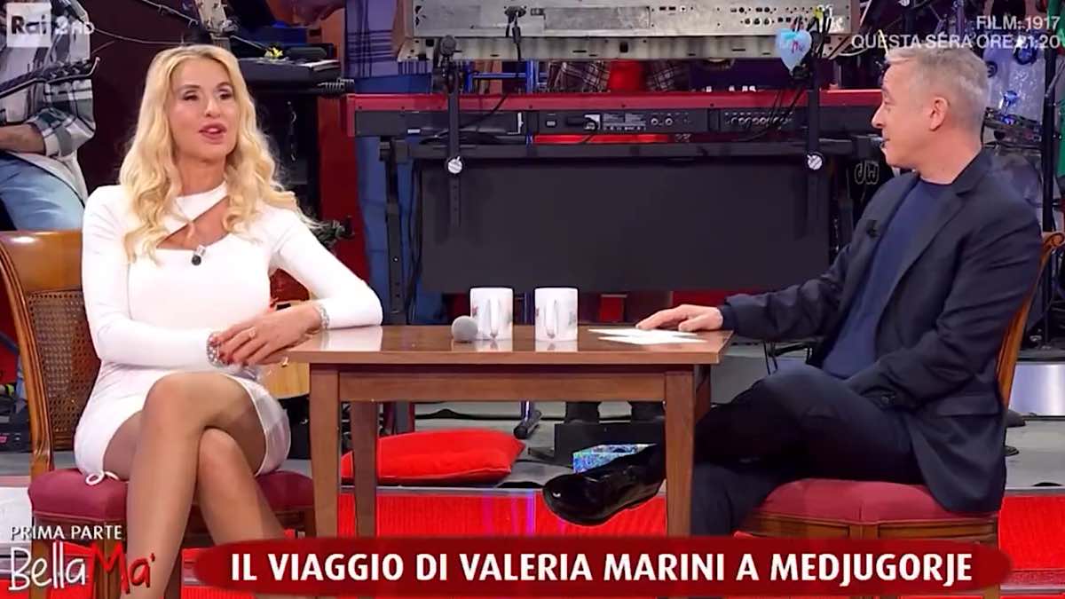 Foto Valeria Marini Pierluigi Diaco