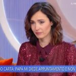 Caterina Balivo commossa a La volta buona per il dramma di Marco Carta