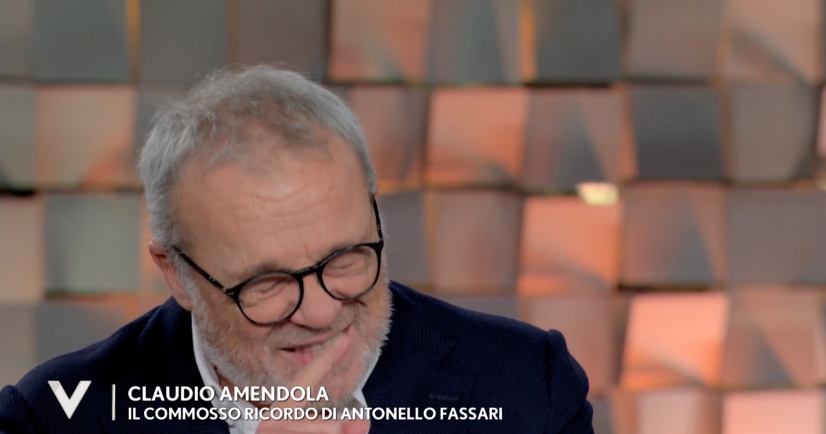 foto claudio amendola verissimo