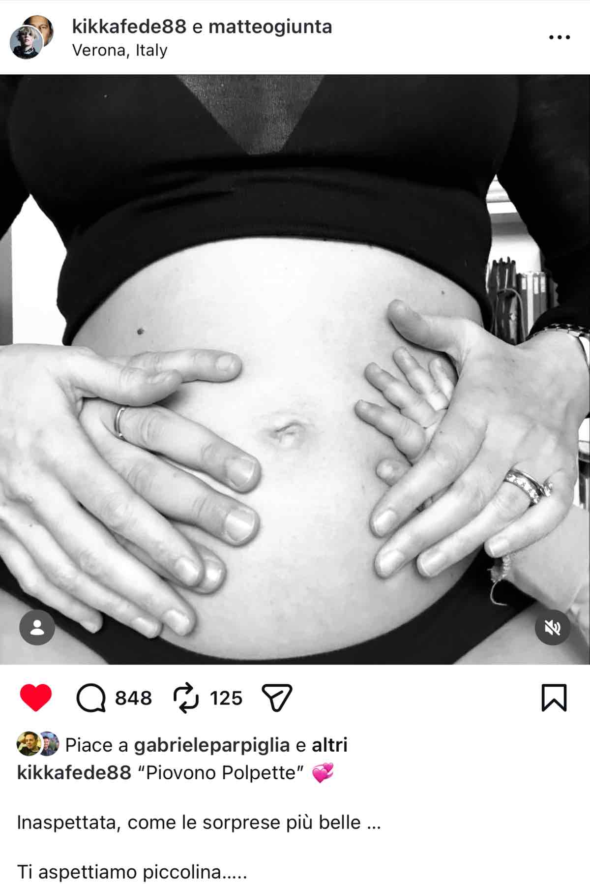 foto Federica Pellegrini incinta