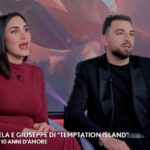 Gabriella e Giuseppe di Temptation Island presto genitori: l’annuncio a Verissimo