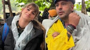 Foto Letizia Arnò e Checco Zalone