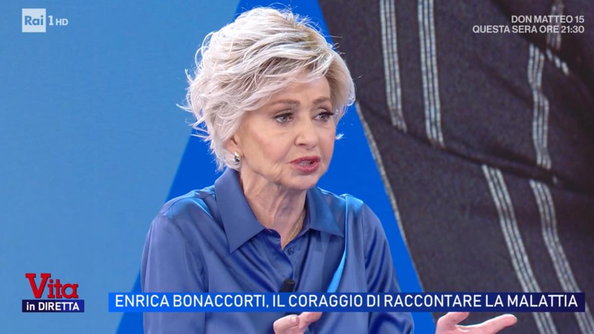 foto enrica bonaccorti vita in diretta