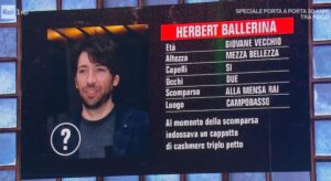 foto herbert ballerina assenza