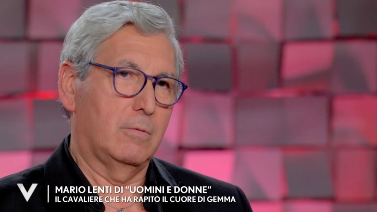 foto mario lenti verissimo