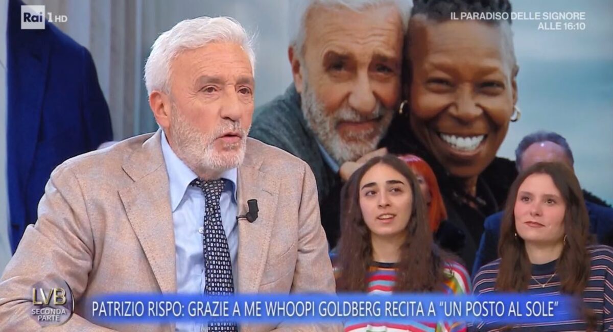 foto Patrizio Rispo Whoopi Goldberg