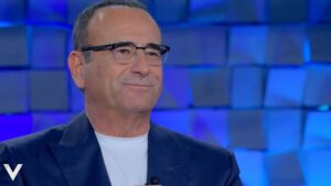 Foto Carlo Conti Verissimo