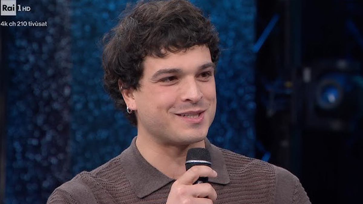 Foto Leo Gassmann Sanremo 2026