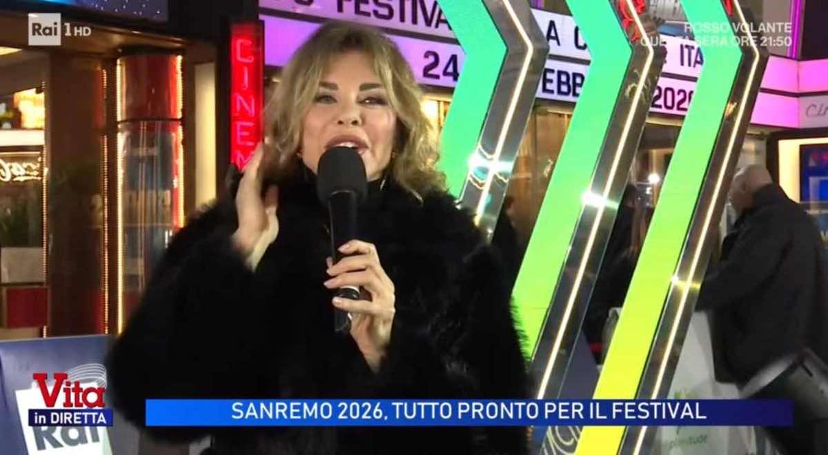 foto alba parietti vita in diretta