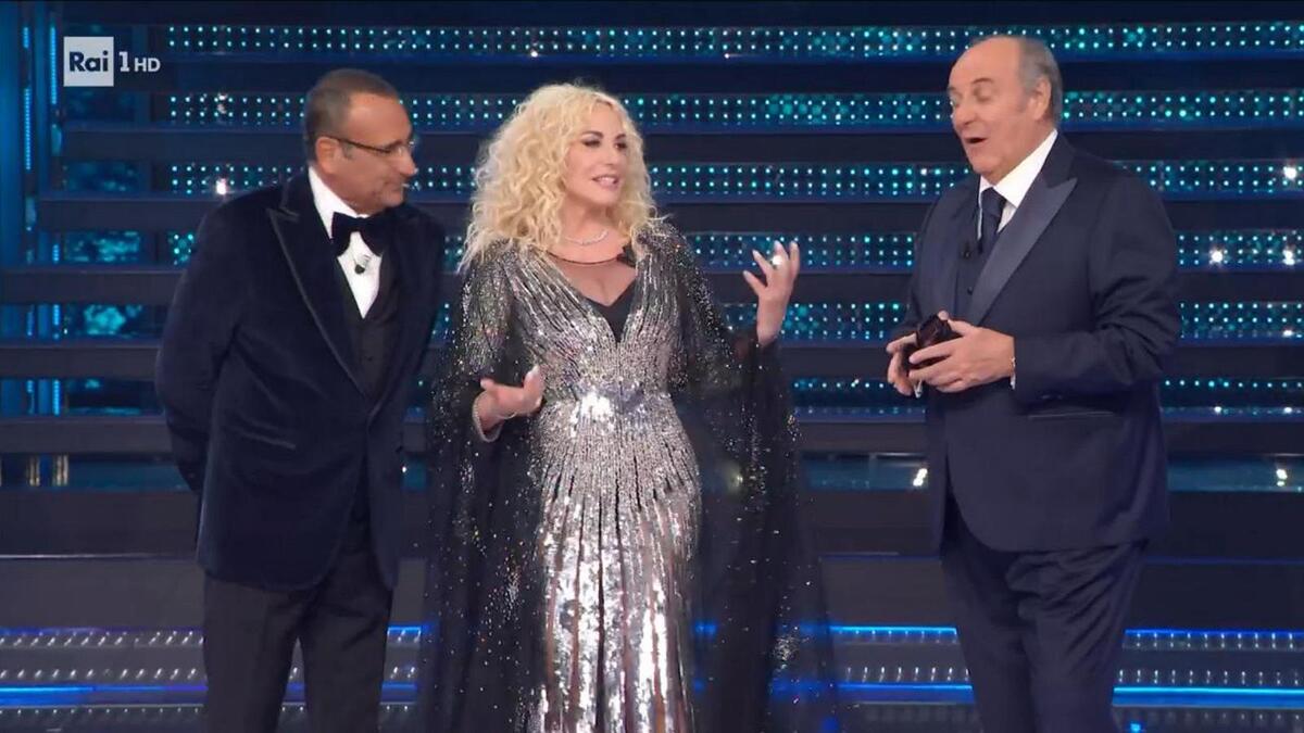 foto Antonella clerici Sanremo Conti