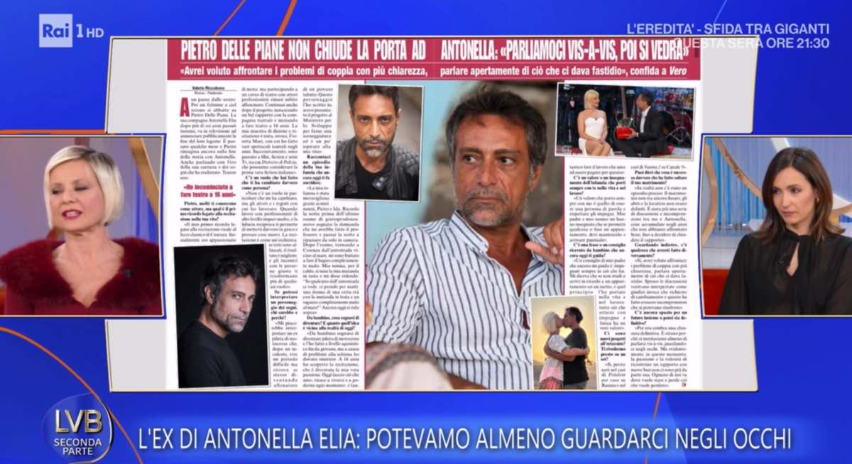 foto antonella elia la volta buona pietro