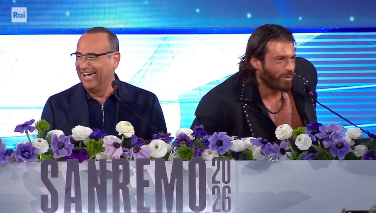 foto can yaman carlo conti sanremo2026