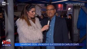 foto Carlo Conti mister x sanremo2026