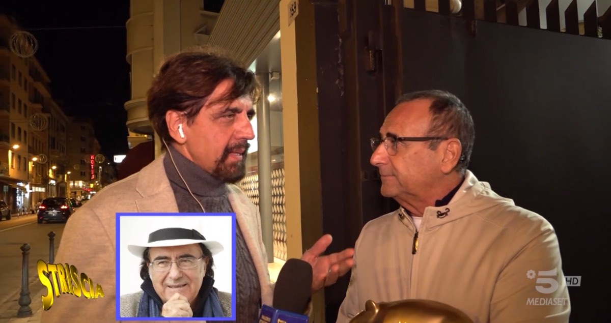 foto carlo conti striscia albano