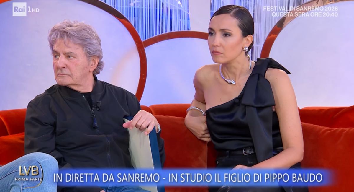foto caterina balivo scontro figlio baudo convertini
