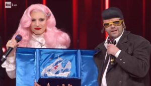 foto ditonellapiaga tonypitony cover sanremo vittoria