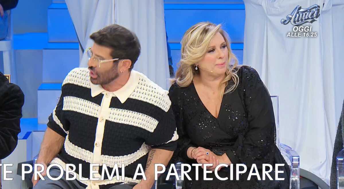 foto Gianni Sperti scontro Alessio 