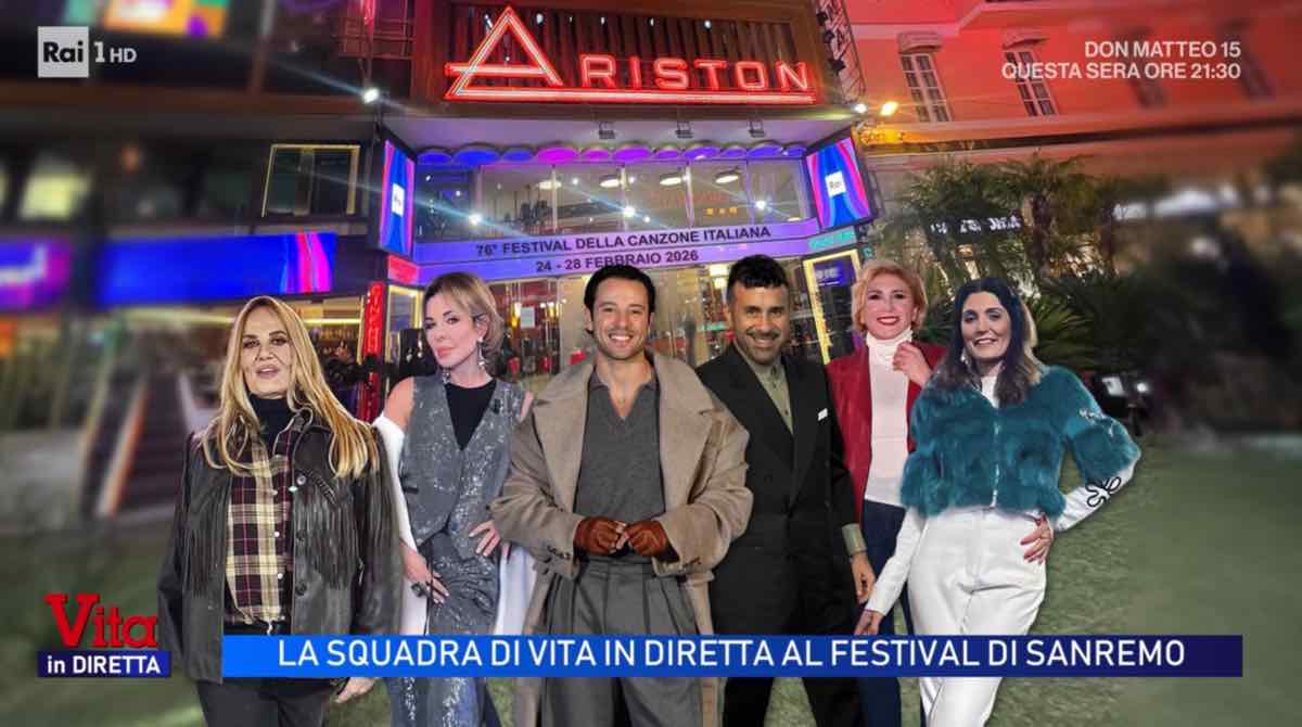 foto inviati sanremo vita in diretta