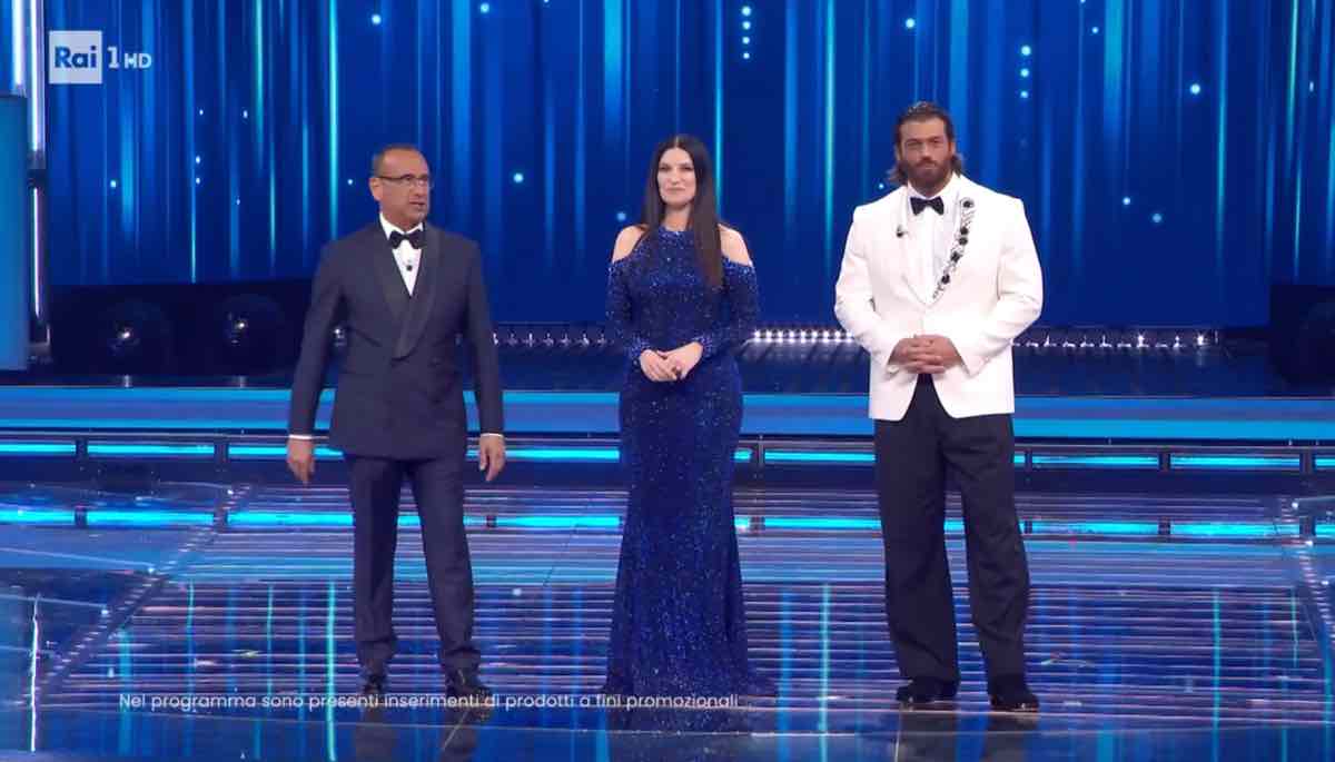 foto laura pausini carlo conti can yaman 2026