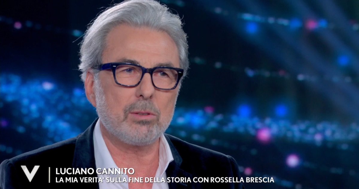 foto Luciano Cannito verissimo