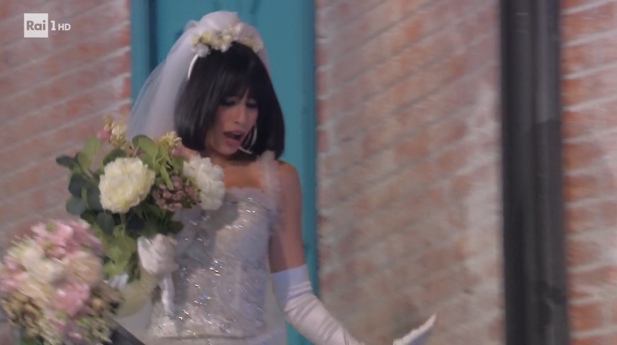 foto martina ballerina sposa