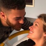 Mercedesz Henger mamma: è nata Aurora. Prima foto con Alessio Salata e la figlia