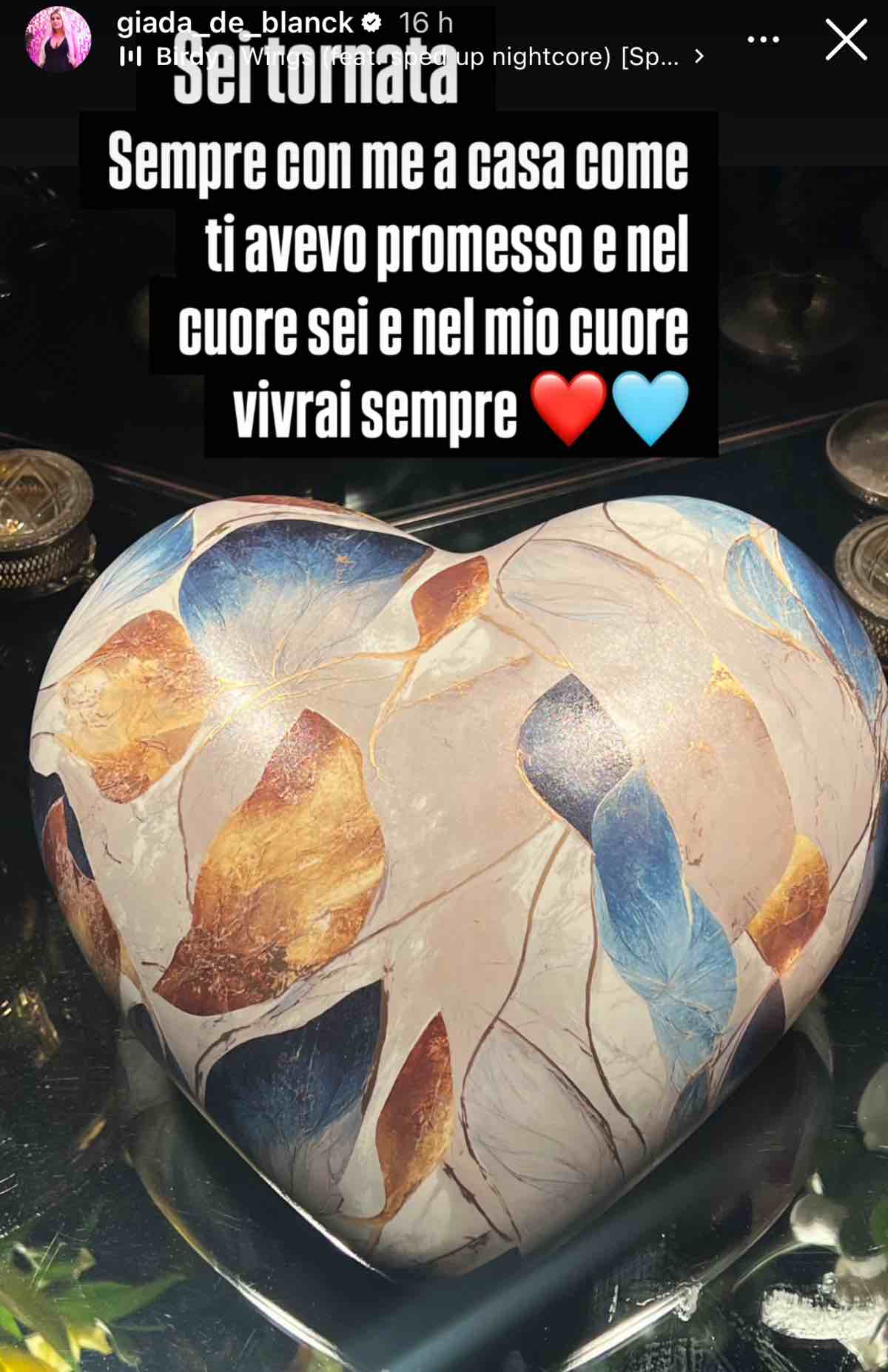 foto patrizia de blanck urna