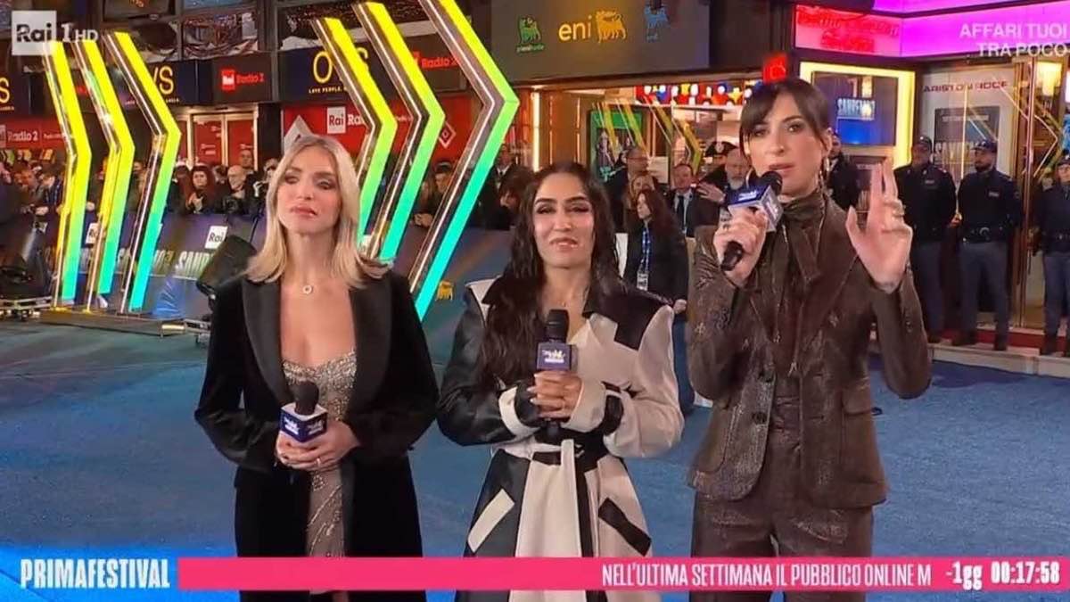 foto primafestival 2026 sfilata sanremo