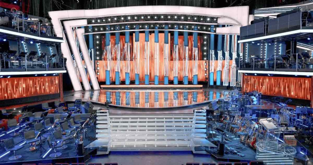 foto scenografia sanremo 2026