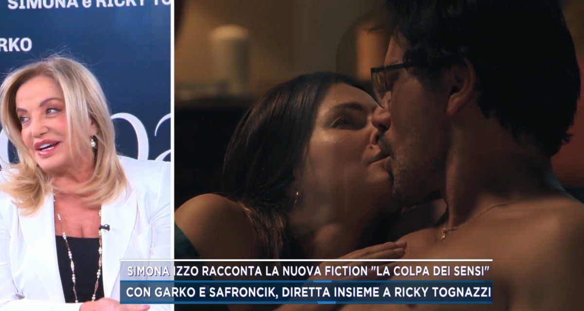 foto Simona Izzo colpa dei sensi mattino5