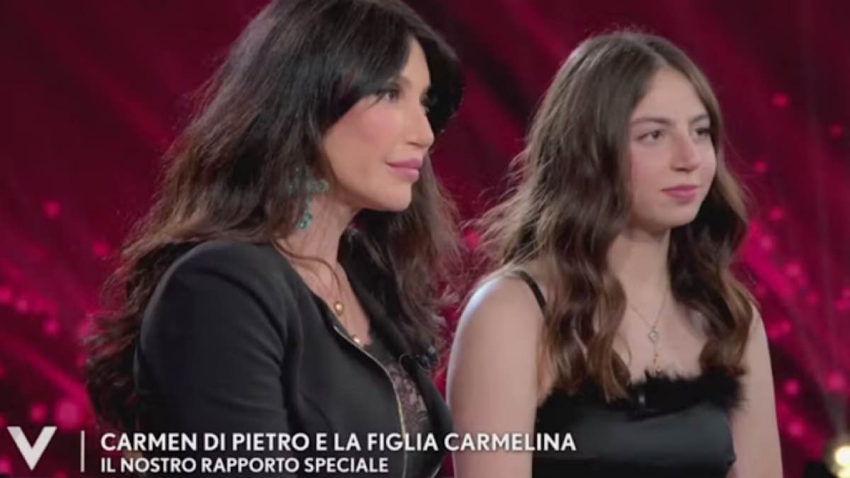 Foto Carmen Di Pietro figlia Verissimo