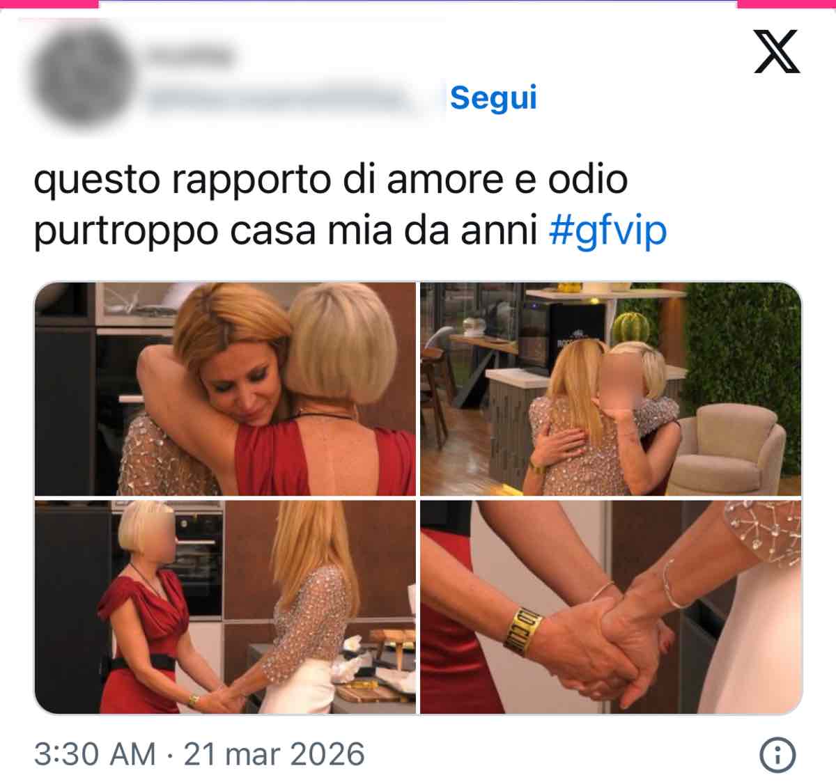 foto Adriana Volpe sfogo gfvip