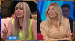 foto Alessandra mussolini Selvaggia Lucarelli gfvip