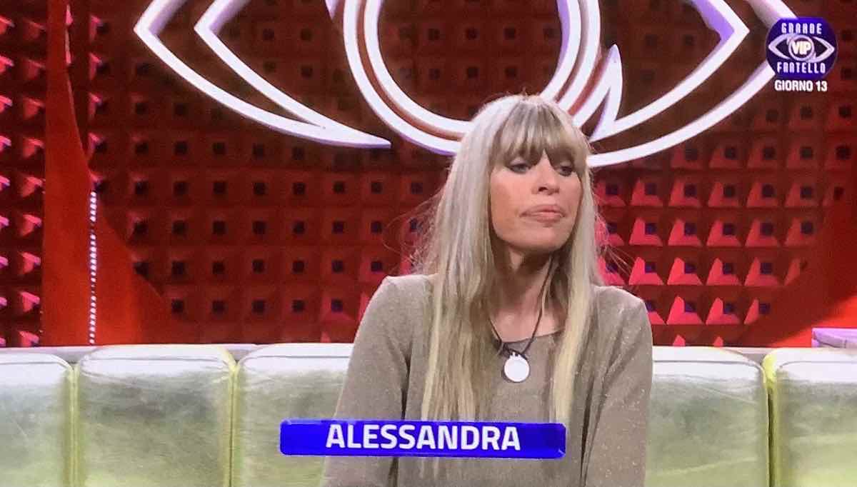 foto alessandra mussolini tensione volpe gfvip
